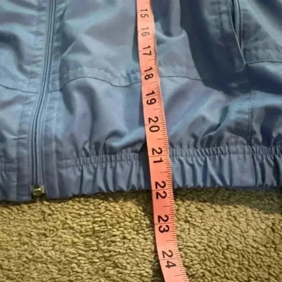 Vintage Norsport Women’s Blue Windbreaker Jacket Size Medium - Picture 7 of 8